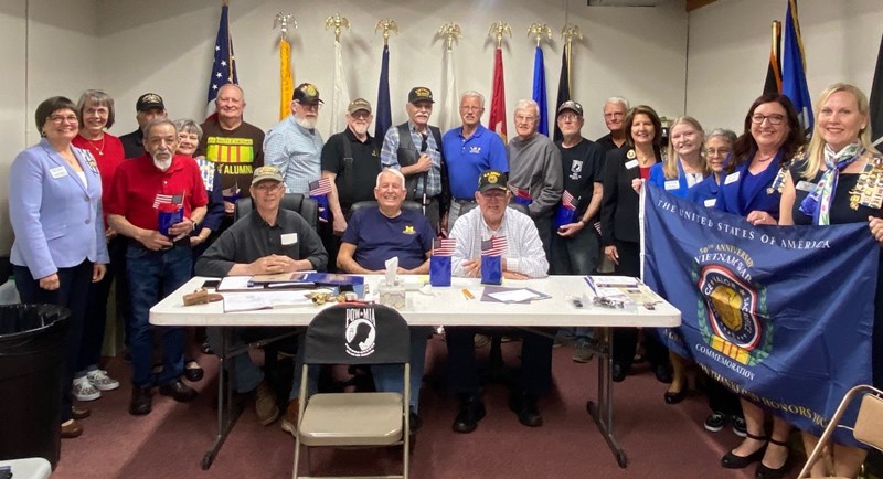 MI VVA Chapter 73 Honorary Partner Ceremony by Elizabeth Schuyler Hamilton Chapter NSDAR.
